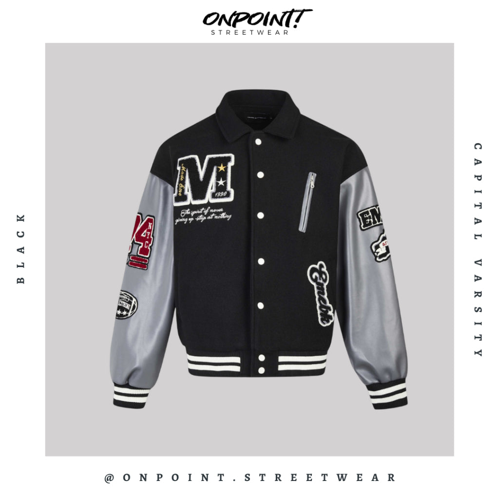 Capital Varsity - jaket pria jaket varsity pria varsity jacket varisty baseball jaket varsity original jaket varsiti fashion pria baju pria streetwear jaket korea pria