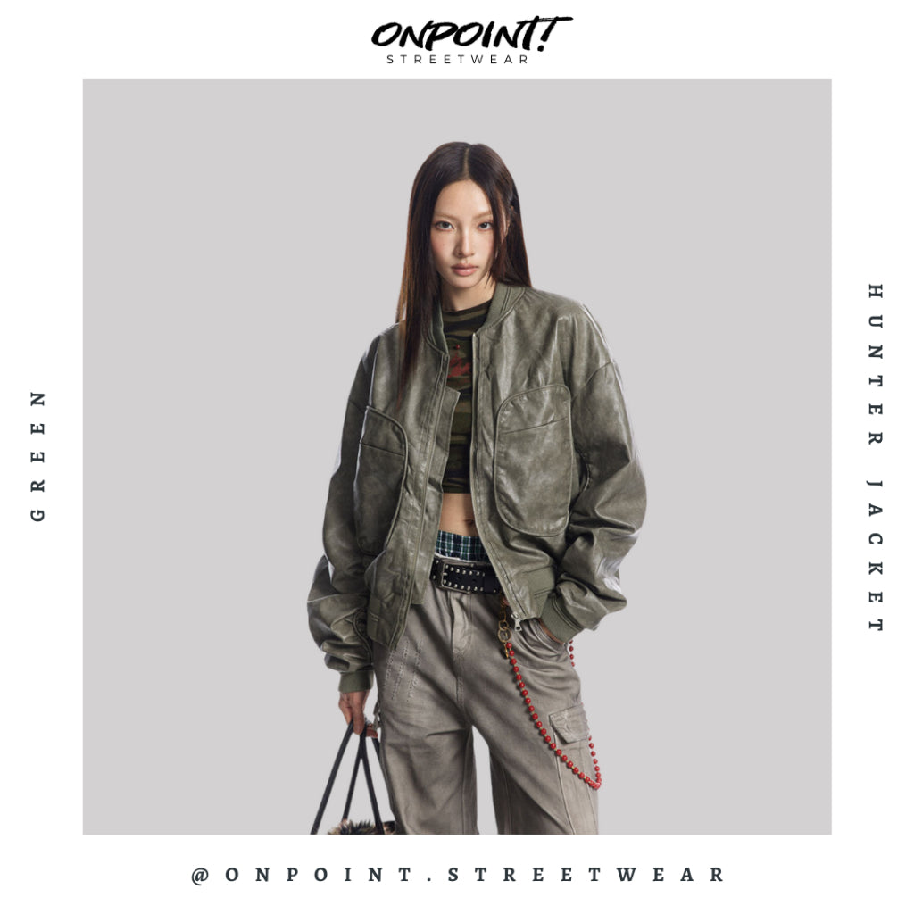 Hunter Jacket - jaket pria jaket varsity pria varsity jacket varisty baseball jaket varsity original jaket varsiti ori fashion pria baju pria streetwear jaket korea pria