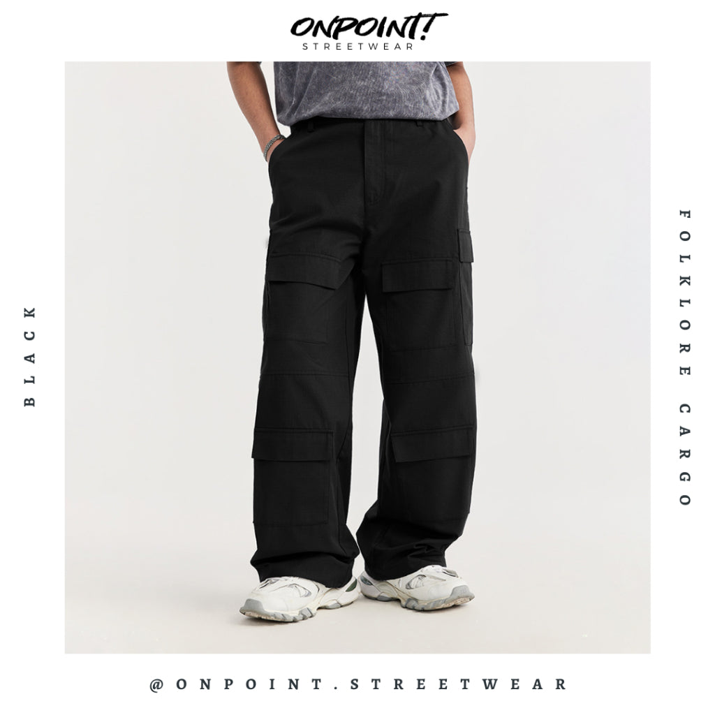 Folklore Cargo - celana cargo pria celana jogger pria dewasa jogger pants celana panjang pria celana panjang bahan celana bahan pria celana pria distro celana formal pria celana pria chino celana pria murah