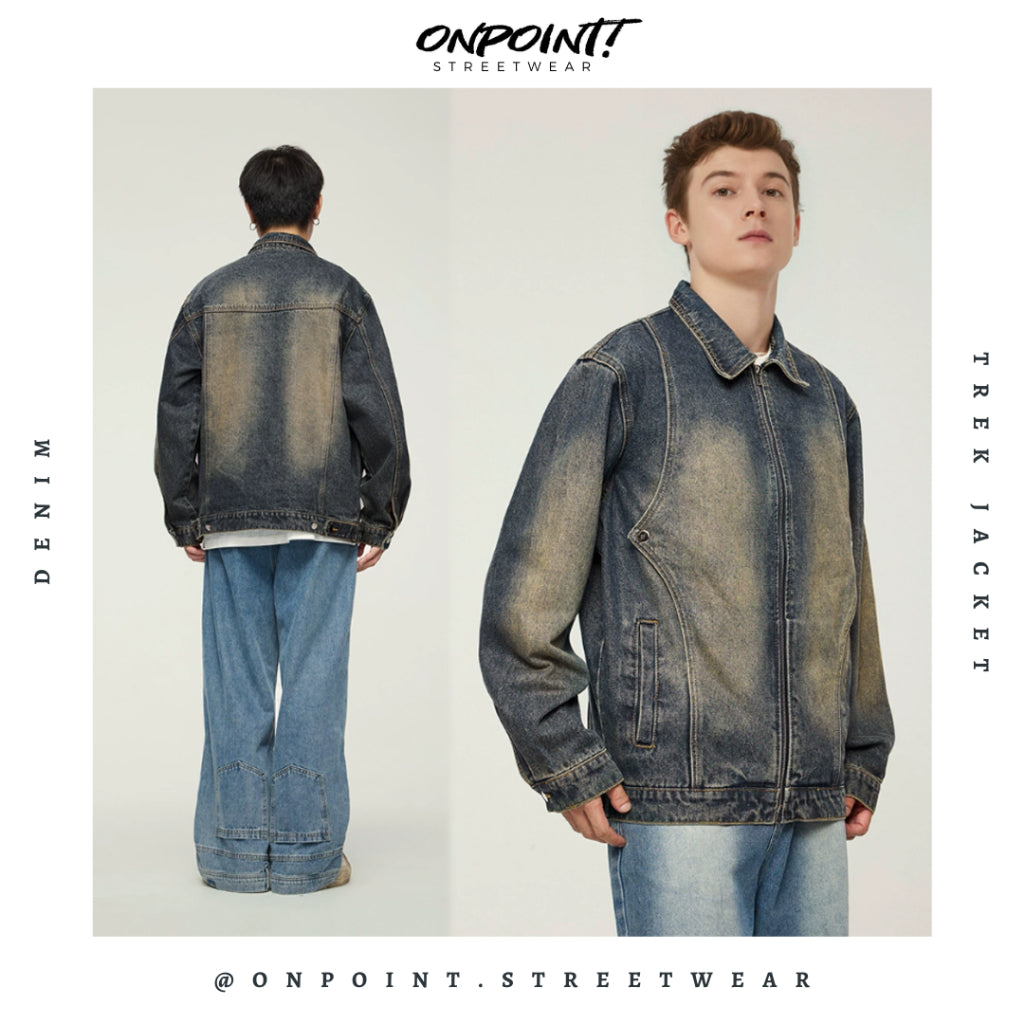 Trek Jacket - jaket pria jaket varsity pria varsity jacket varisty baseball jaket varsity original jaket varsiti ori fashion pria baju pria streetwear jaket korea pria