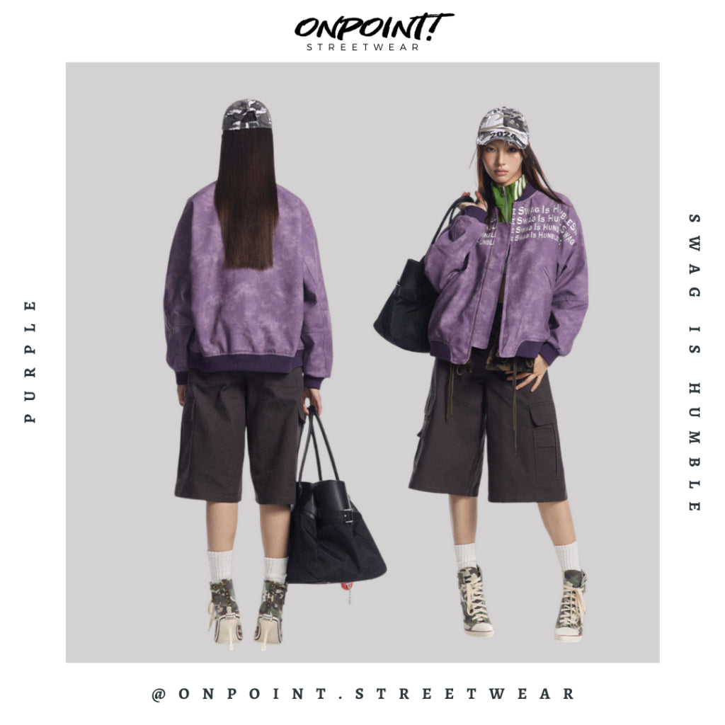 Swag Is Humble Jacket - jaket pria jaket varsity pria varsity jacket varisty baseball jaket varsity original jaket varsiti ori fashion pria baju pria streetwear jaket korea pria