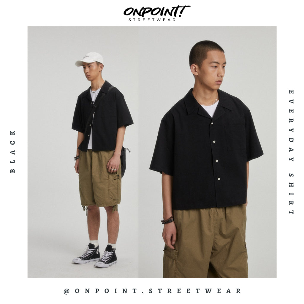 Everyday Shirt - kemeja pria wanita oversize gaya korea premium jumbo