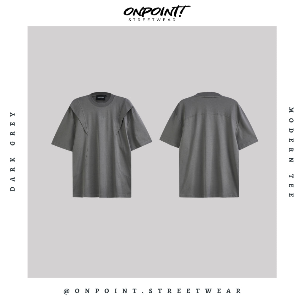 Modern Tee - kaos pria distro kaos pria lengan pendek kaos pria oversize tshirt pria distro tshirt pria oversize tshirt pria dewasa kao wanita gaya korea premium streetwear oversize jumbo sablon printing