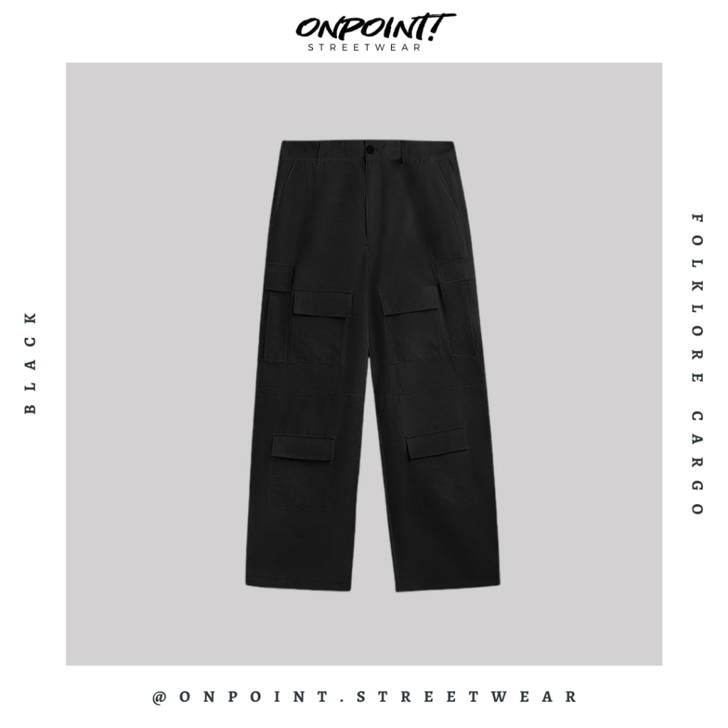 Folklore Cargo - celana cargo pria celana jogger pria dewasa jogger pants celana panjang pria celana panjang bahan celana bahan pria celana pria distro celana formal pria celana pria chino celana pria murah