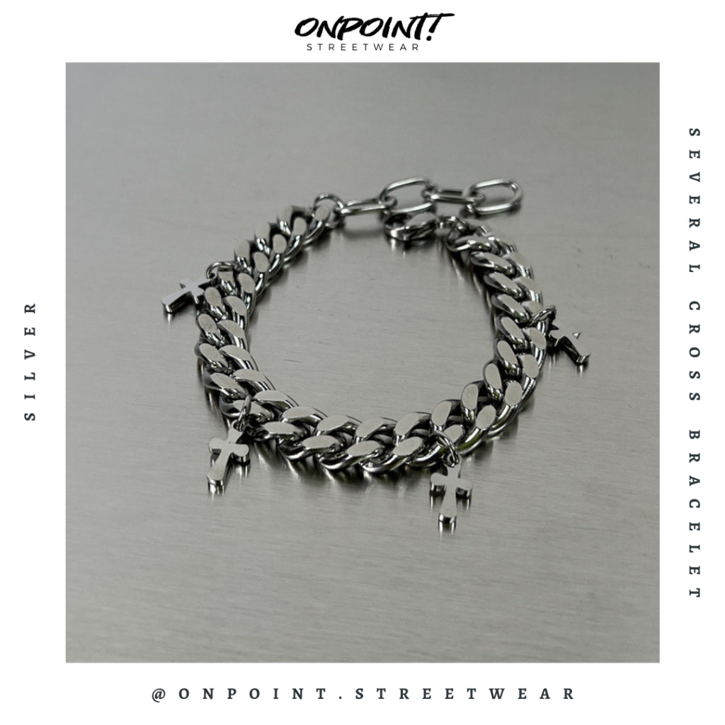 Several Cross Bracelet