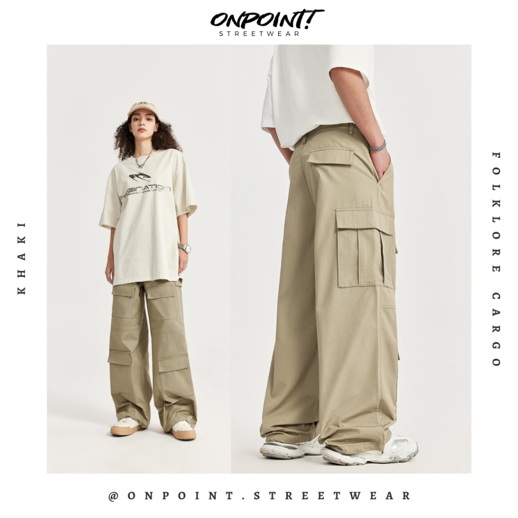 Folklore Cargo - celana cargo pria celana jogger pria dewasa jogger pants celana panjang pria celana panjang bahan celana bahan pria celana pria distro celana formal pria celana pria chino celana pria murah