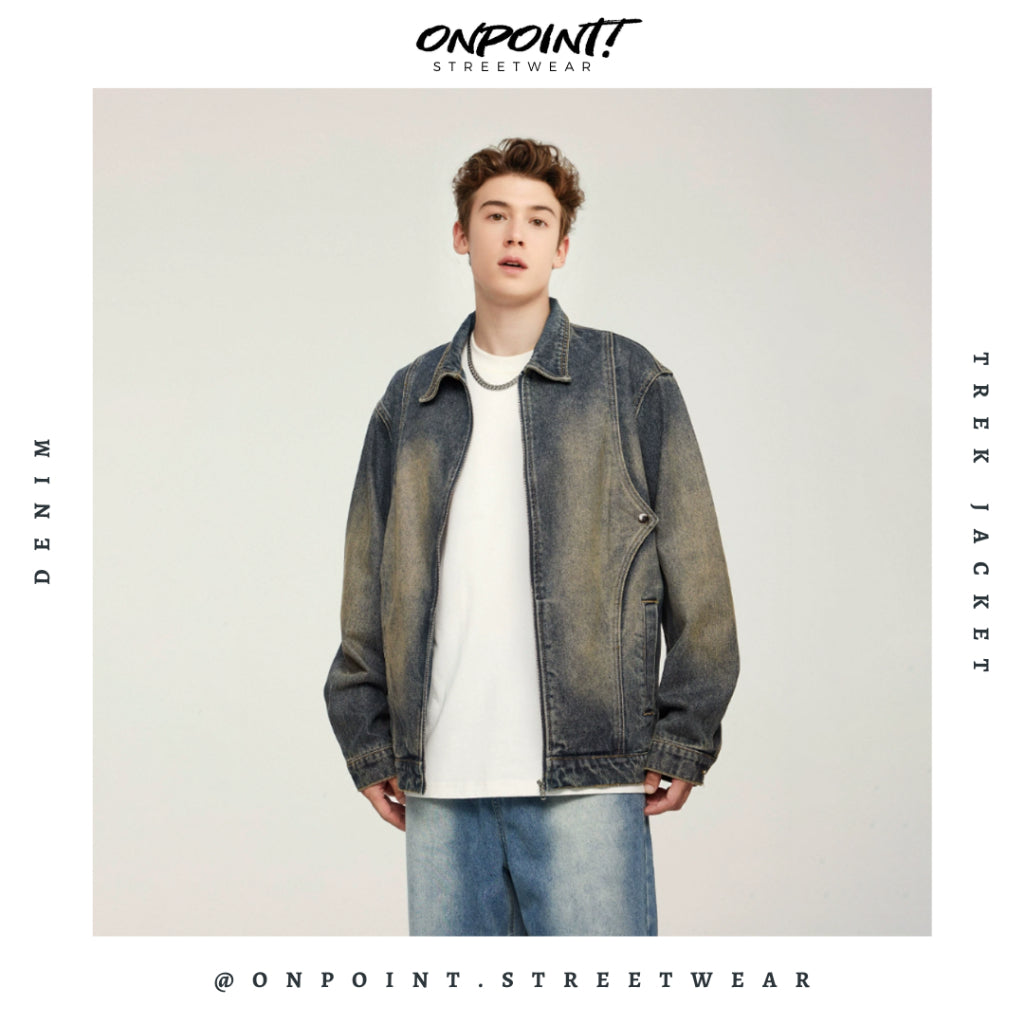 Trek Jacket - jaket pria jaket varsity pria varsity jacket varisty baseball jaket varsity original jaket varsiti ori fashion pria baju pria streetwear jaket korea pria