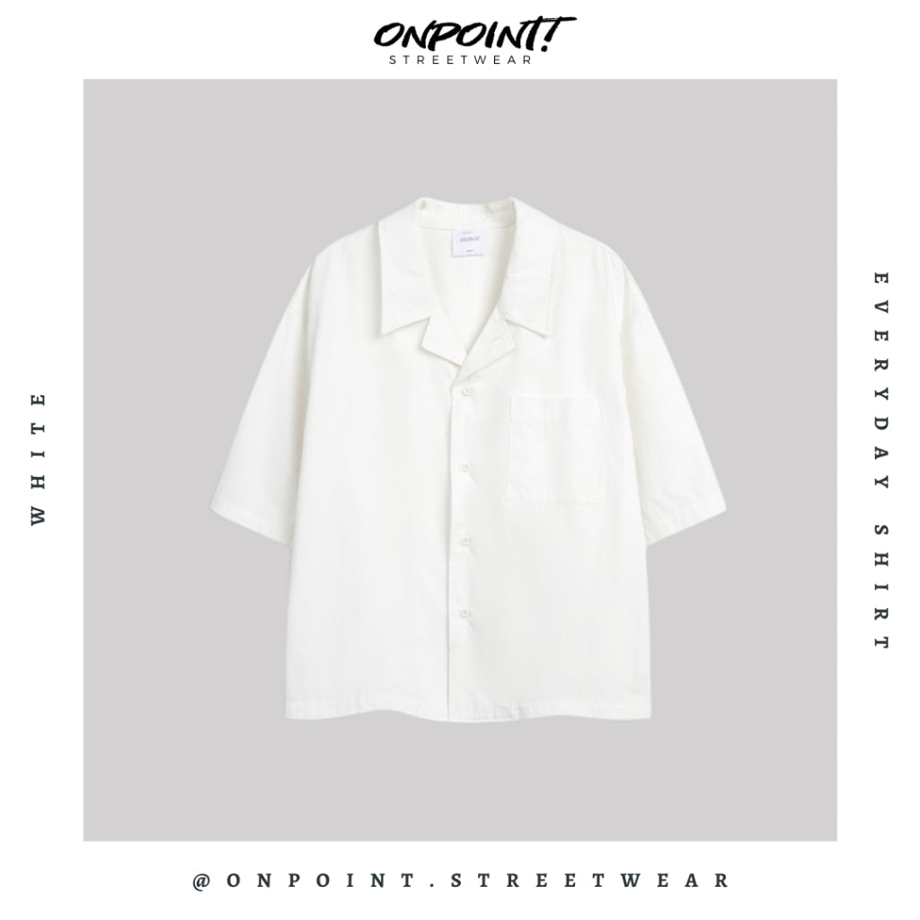 Everyday Shirt - kemeja pria wanita oversize gaya korea premium jumbo