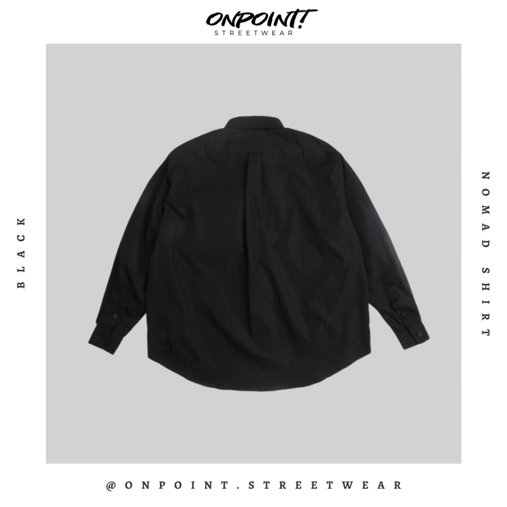 Nomad shirt - kemeja pria wanita oversize gaya korea premium