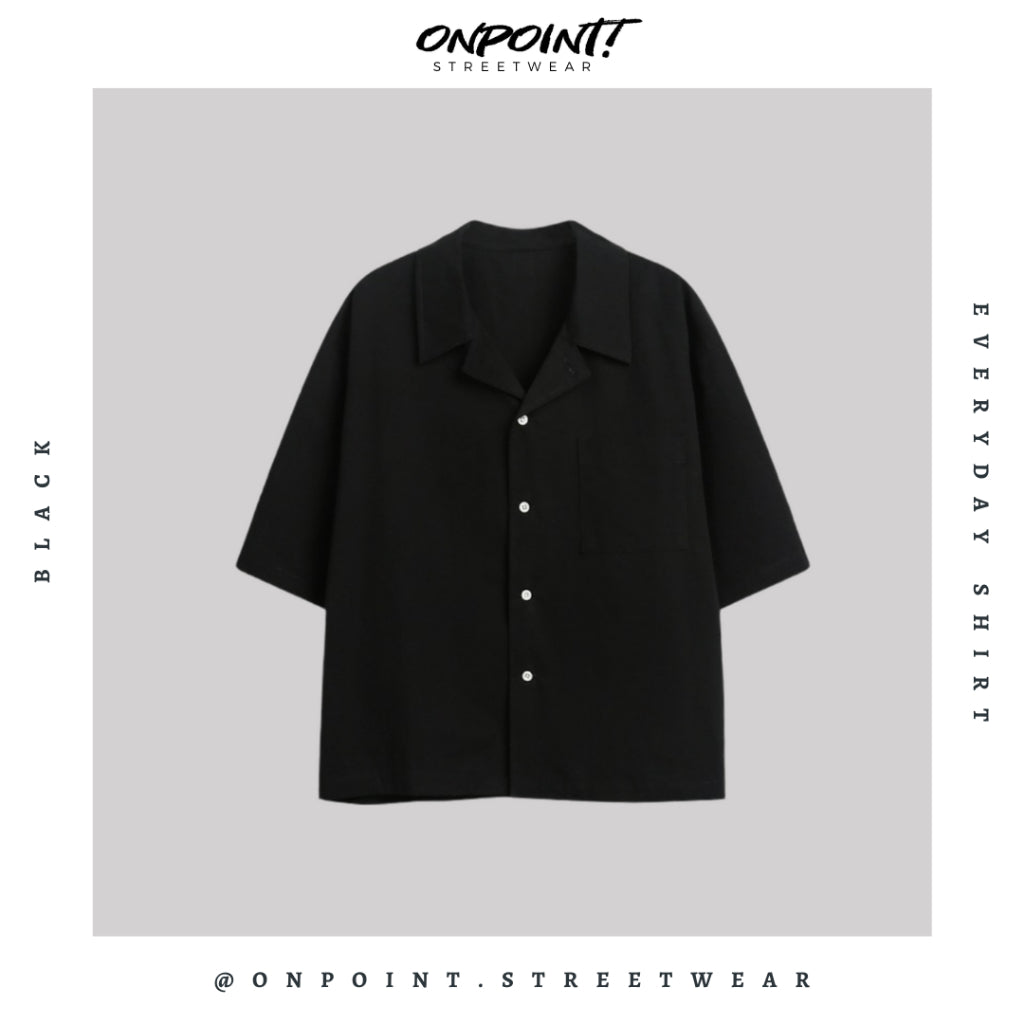 Everyday Shirt - kemeja pria wanita oversize gaya korea premium jumbo