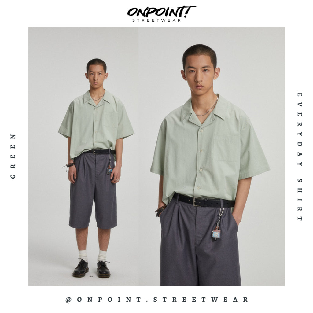 Everyday Shirt - kemeja pria wanita oversize gaya korea premium jumbo