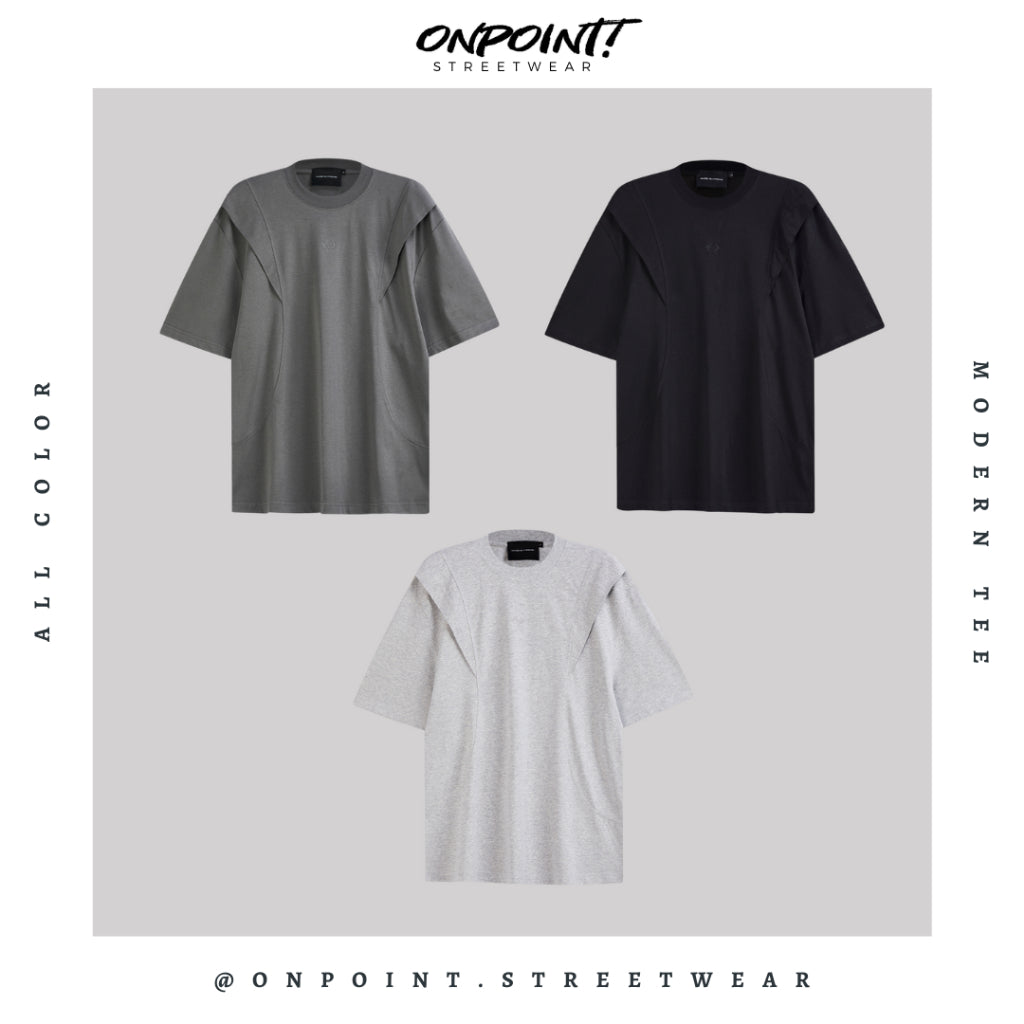 Modern Tee - kaos pria distro kaos pria lengan pendek kaos pria oversize tshirt pria distro tshirt pria oversize tshirt pria dewasa kao wanita gaya korea premium streetwear oversize jumbo sablon printing