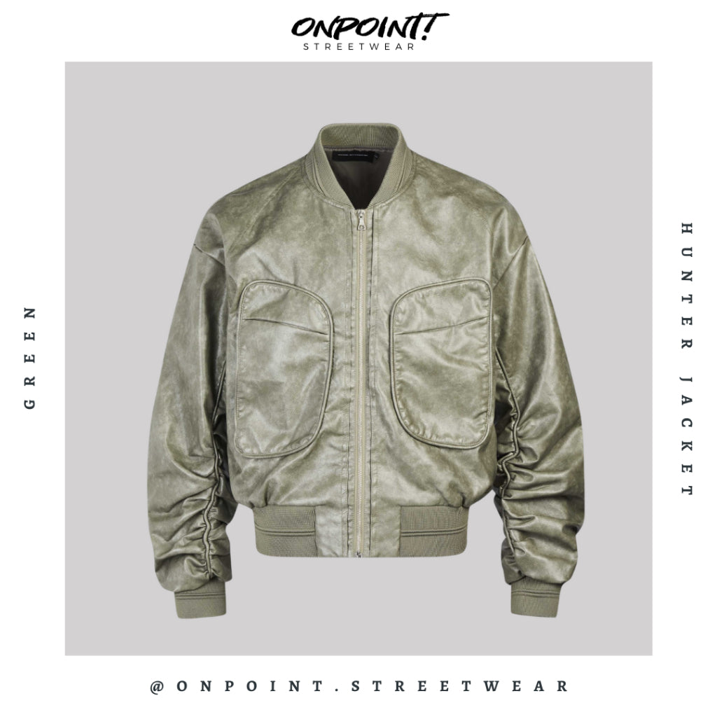 Hunter Jacket - jaket pria jaket varsity pria varsity jacket varisty baseball jaket varsity original jaket varsiti ori fashion pria baju pria streetwear jaket korea pria