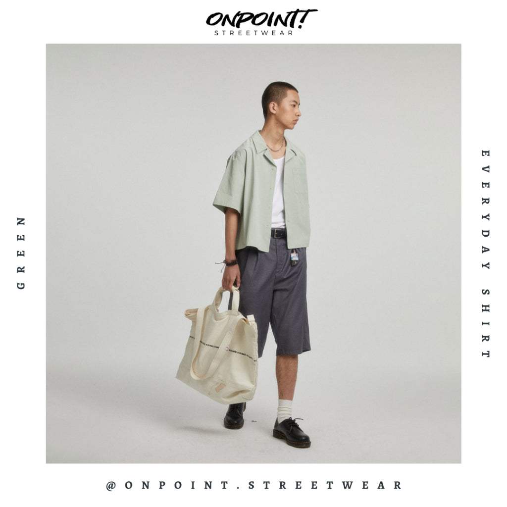 Everyday Shirt - kemeja pria wanita oversize gaya korea premium jumbo
