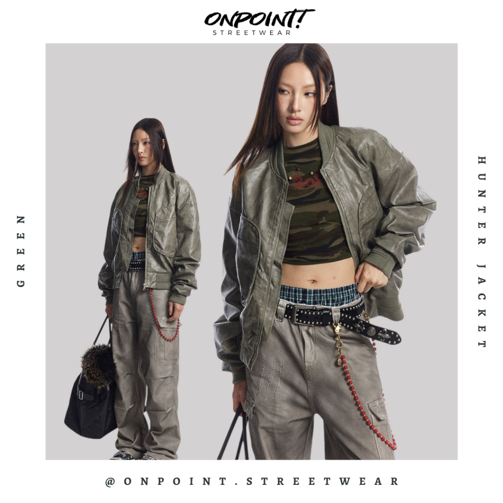 Hunter Jacket - jaket pria jaket varsity pria varsity jacket varisty baseball jaket varsity original jaket varsiti ori fashion pria baju pria streetwear jaket korea pria