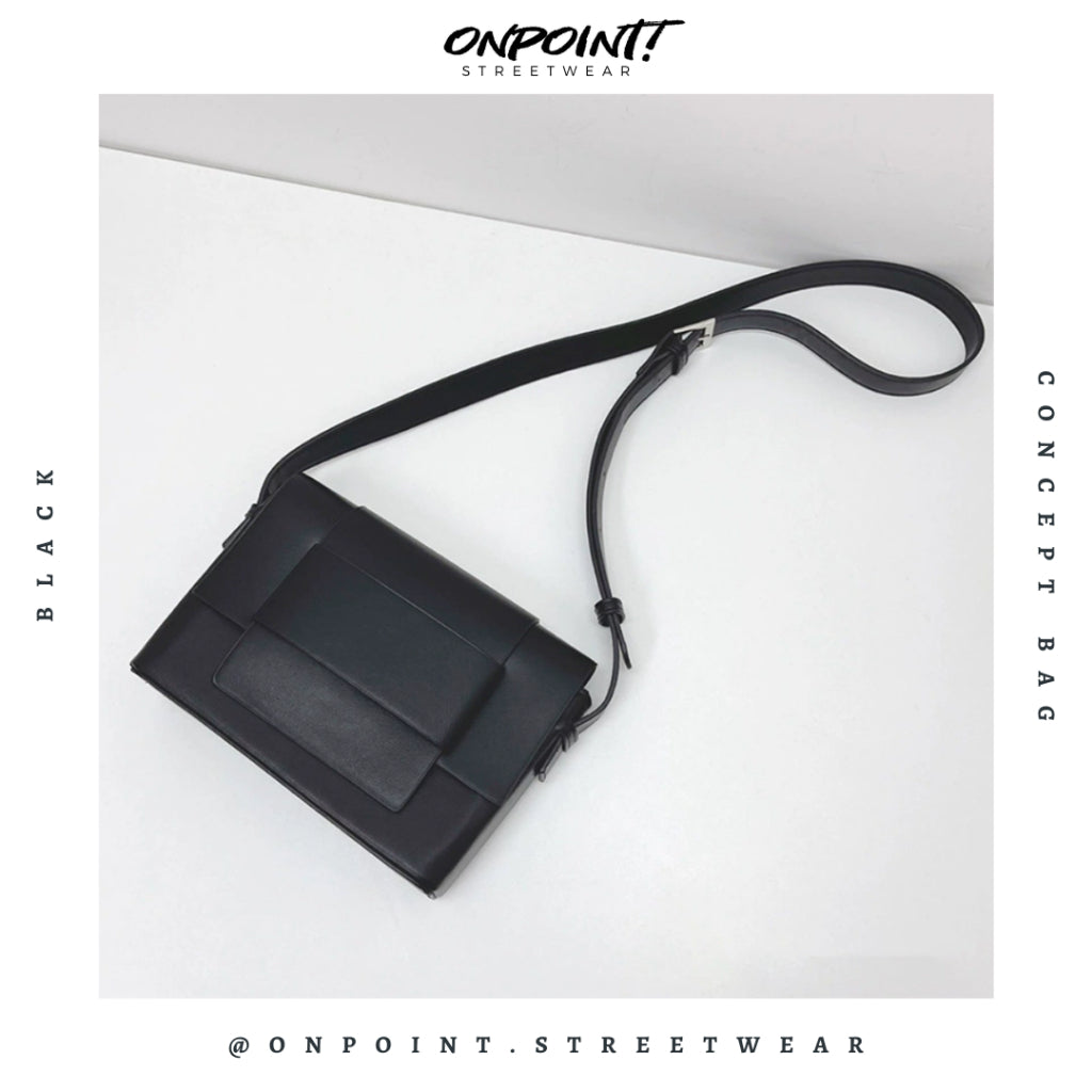 Concept Bag - tas pria selempang sling bag unisex tas pria keren tas pinggang pria tas pinggang wanita tas pinggang hp pria waistbag pria waistbag wanita waistbag pria original