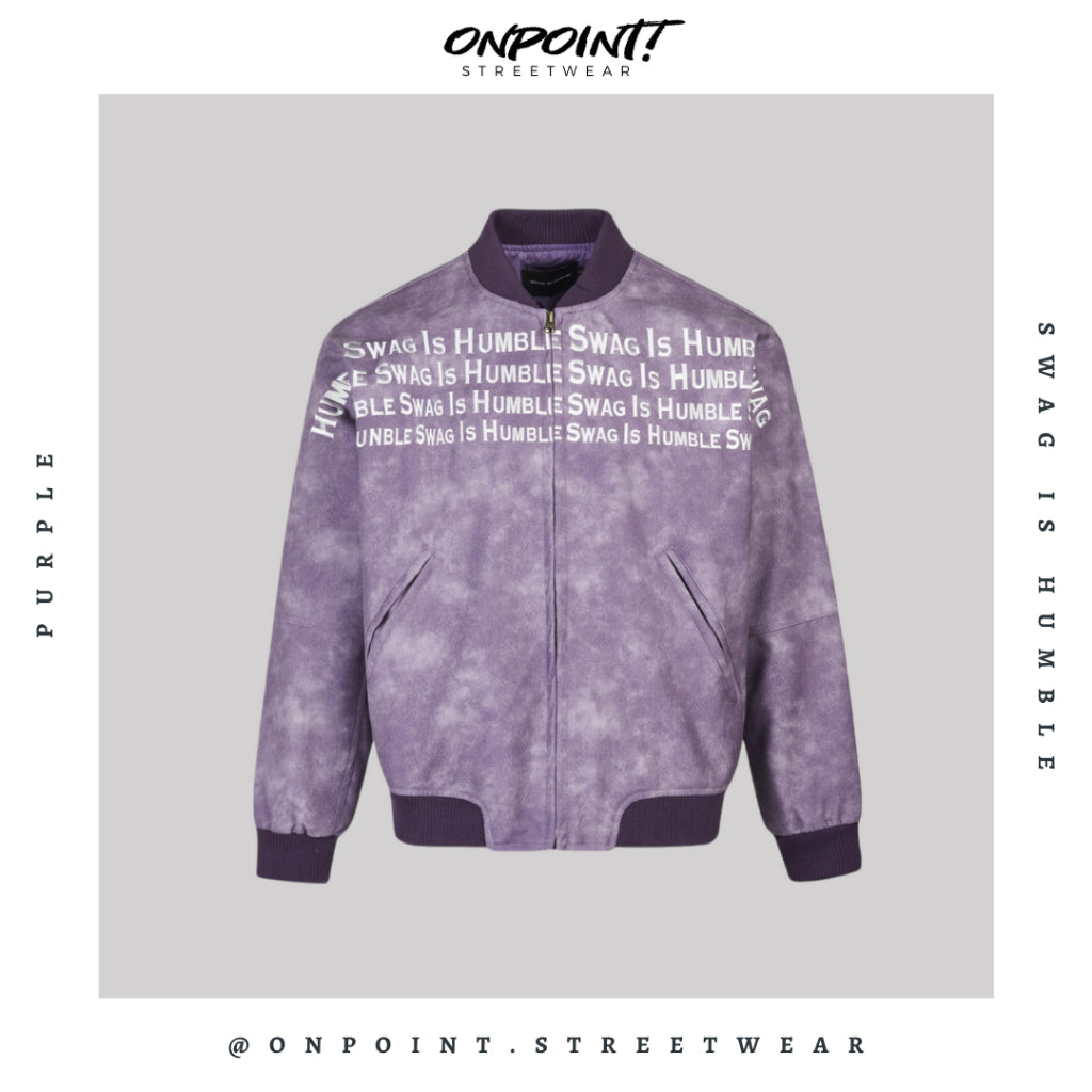 Swag Is Humble Jacket - jaket pria jaket varsity pria varsity jacket varisty baseball jaket varsity original jaket varsiti ori fashion pria baju pria streetwear jaket korea pria