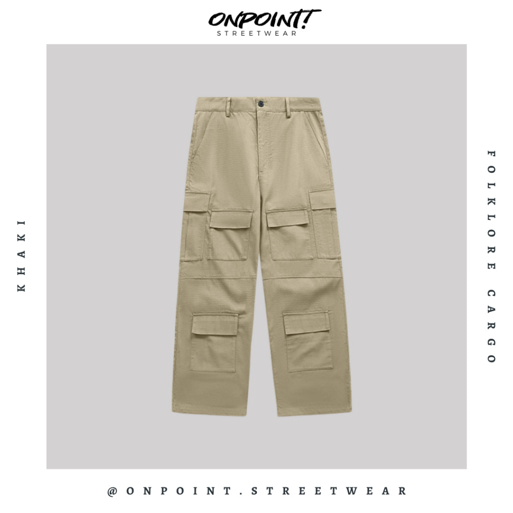 Folklore Cargo - celana cargo pria celana jogger pria dewasa jogger pants celana panjang pria celana panjang bahan celana bahan pria celana pria distro celana formal pria celana pria chino celana pria murah