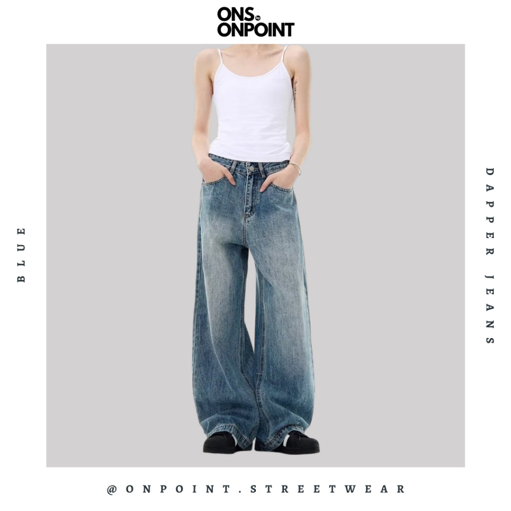 [ONS BY ONPOINT] Dapper Jeans - celana pria jeans celana panjang pria celana jeans pria celana denim pria celana pria dewasa celana panjang jeans celana korea streetwear hypebeast street style
