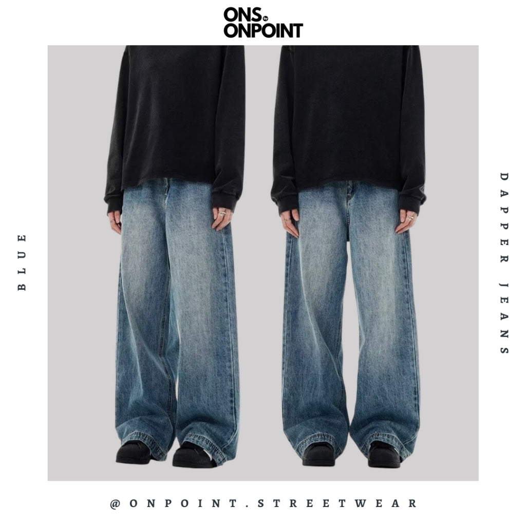 [ONS BY ONPOINT] Dapper Jeans - celana pria jeans celana panjang pria celana jeans pria celana denim pria celana pria dewasa celana panjang jeans celana korea streetwear hypebeast street style