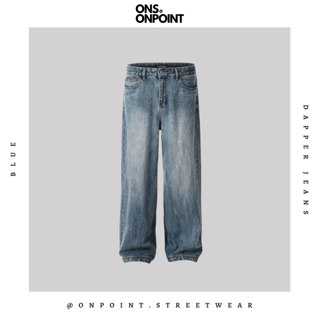 [ONS BY ONPOINT] Dapper Jeans - celana pria jeans celana panjang pria celana jeans pria celana denim pria celana pria dewasa celana panjang jeans celana korea streetwear hypebeast street style