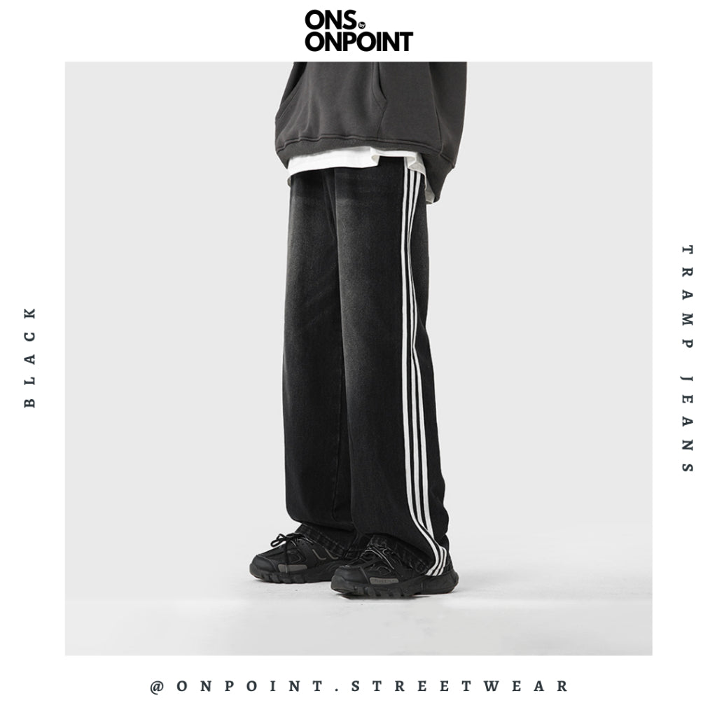 [ONS BY ONPOINT] Tramp Jeans - celana pria jeans celana panjang pria celana jeans pria celana denim pria celana pria dewasa celana panjang jeans celana korea streetwear hypebeast street style
