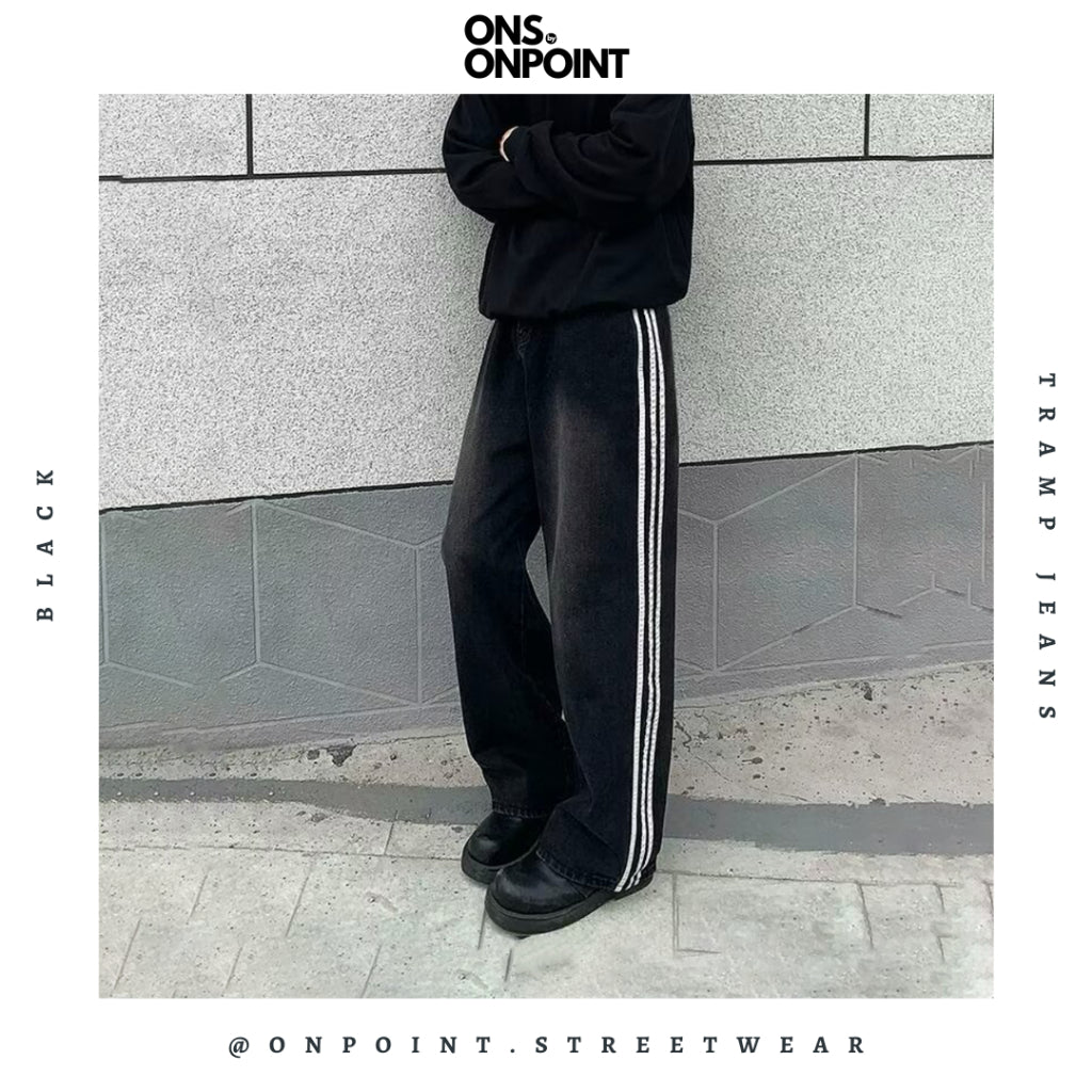 [ONS BY ONPOINT] Tramp Jeans - celana pria jeans celana panjang pria celana jeans pria celana denim pria celana pria dewasa celana panjang jeans celana korea streetwear hypebeast street style