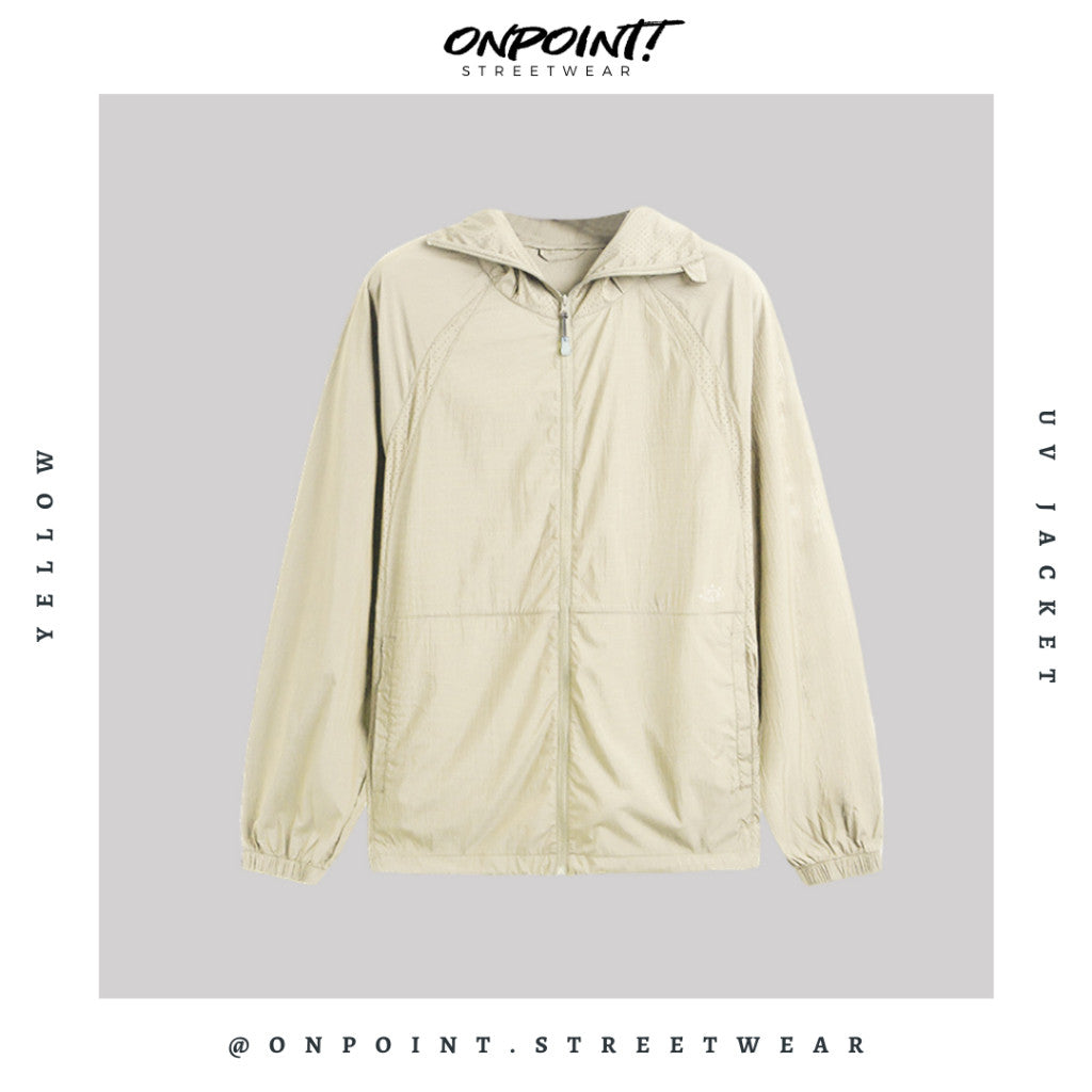 UV Jacket - jaket olahraga pria dewasa aktivitas outdoor jaket oversize unisex gaya korea streetwear hypebeast oversize jumbo sablon
